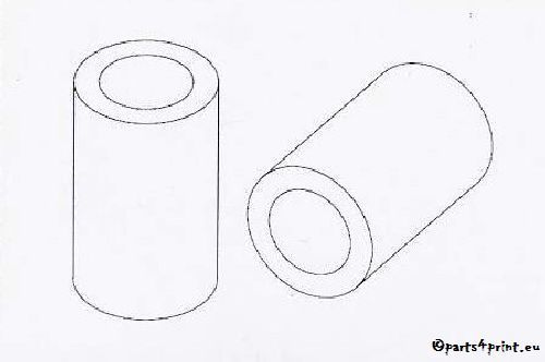 Cylindrical Filter for Baldwin